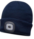 Muts met led-verlichting Blauw